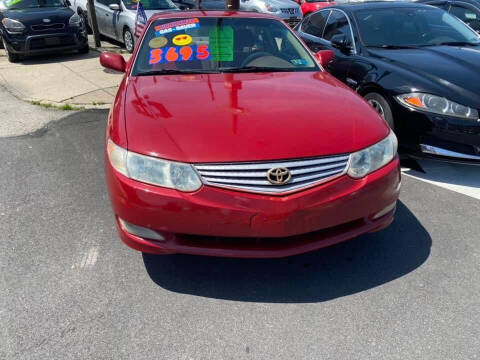 2002 Toyota Camry Solara for sale at K J AUTO SALES in Philadelphia PA