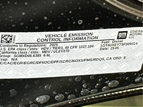 2025 GMC Sierra 2500HD