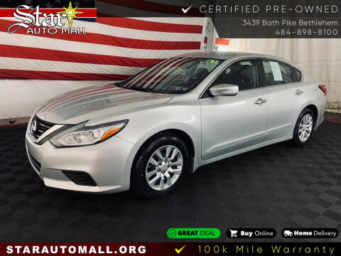2018 Nissan Altima for sale at STAR AUTO MALL 512 in Bethlehem PA