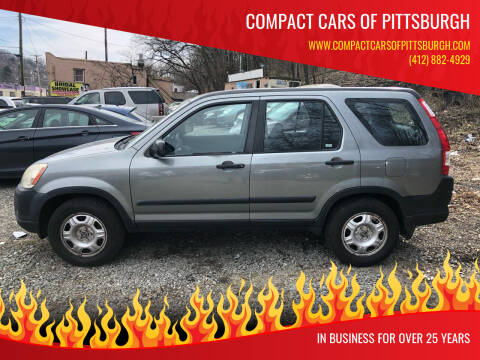 2006 Honda CR-V for sale at Compact Cars of Pittsburgh in Pittsburgh PA