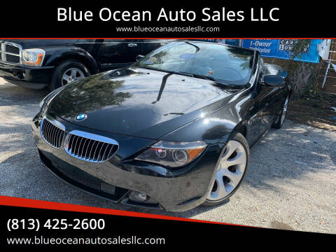2007 BMW 6 Series for sale at Blue Ocean Auto Sales LLC in Tampa FL