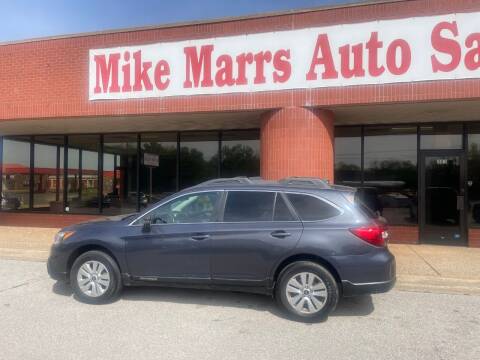 2017 Subaru Outback for sale at Mike Marrs Auto Sales in Norman OK