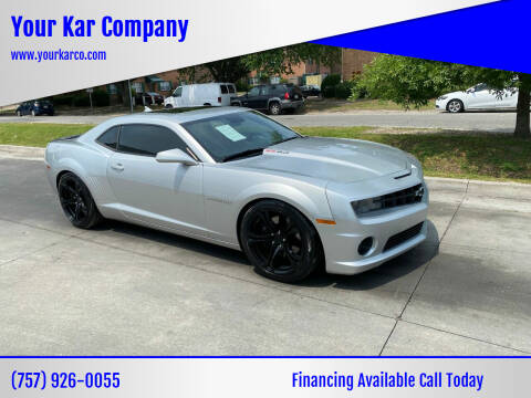 2013 Chevrolet Camaro for sale at Your Kar Company in Norfolk VA
