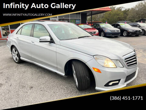 2011 Mercedes-Benz E-Class for sale at Infinity Auto Gallery in Daytona Beach FL