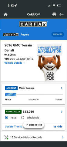 2016 GMC Terrain Denali