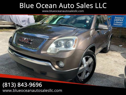 2010 GMC Acadia for sale at Blue Ocean Auto Sales LLC in Tampa FL