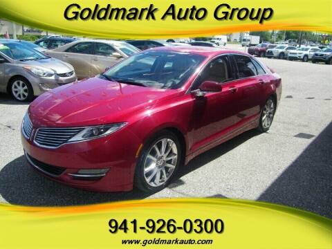 2014 Lincoln MKZ for sale at Goldmark Auto Group in Sarasota FL
