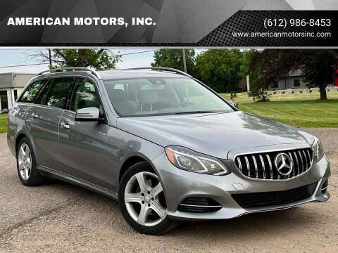 2014 Mercedes-Benz E-Class for sale at AMERICAN MOTORS, INC. in Farmington MN