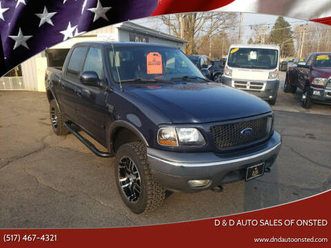 2003 Ford F-150 for sale at D & D Auto Sales Of Onsted in Onsted MI