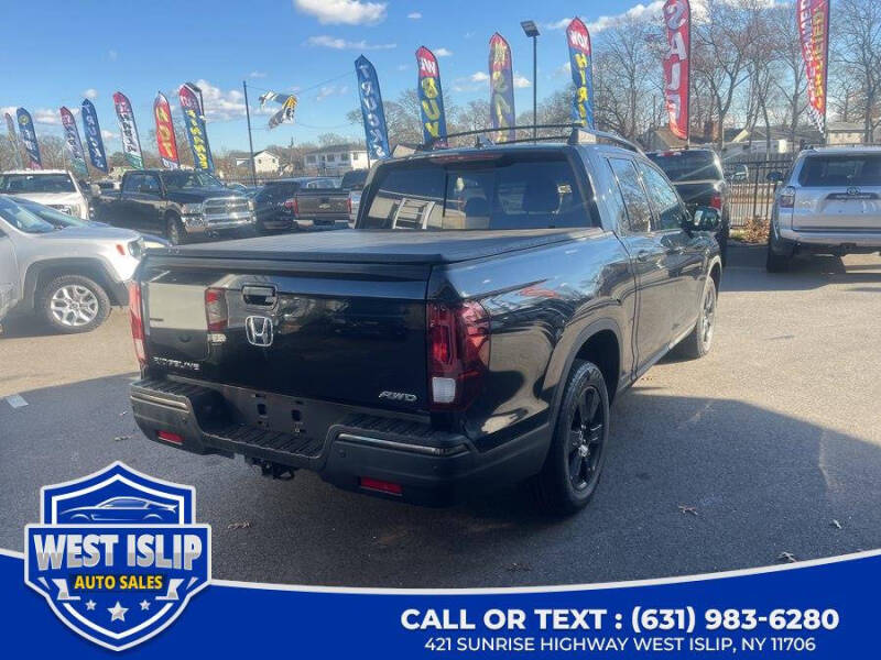 2017 Honda Ridgeline Black Edition