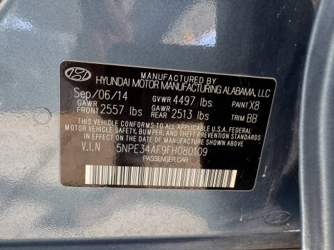 2015 Hyundai Sonata Sport