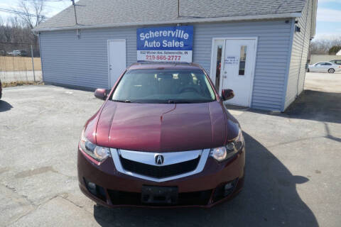 2010 Acura TSX for sale at SCHERERVILLE AUTO SALES in Schererville IN