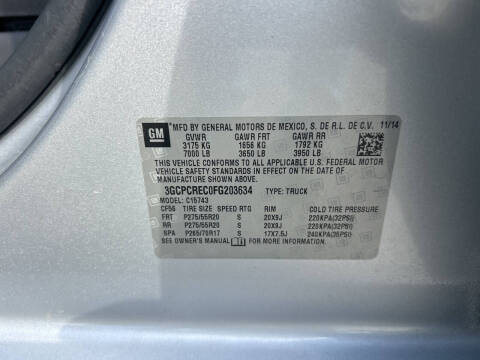 2015 Chevrolet Silverado 1500 LT