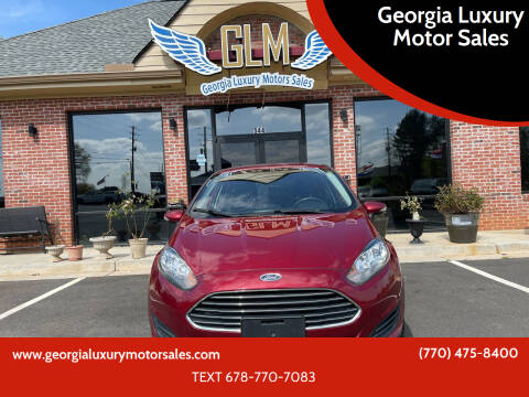 2016 Ford Fiesta for sale at Georgia Luxury Motor Sales in Cumming GA