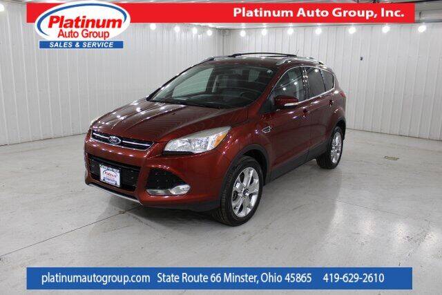 2015 Ford Escape for sale at Platinum Auto Group Inc. in Minster OH