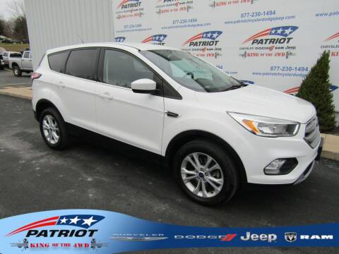 2017 Ford Escape for sale at PATRIOT CHRYSLER DODGE JEEP RAM in Oakland MD