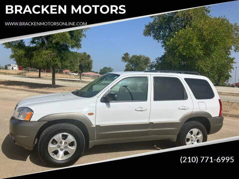 2003 Mazda Tribute for sale at BRACKEN MOTORS in San Antonio TX