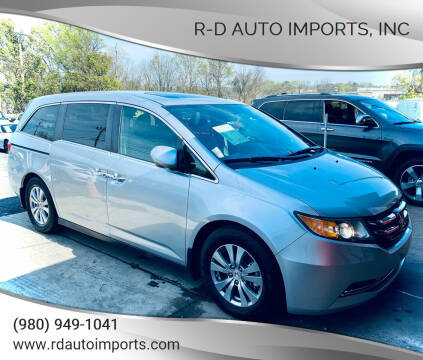 2014 Honda Odyssey for sale at R-D AUTO IMPORTS, Inc in Charlotte NC