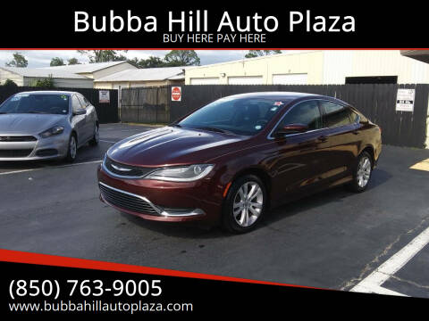 2016 Chrysler 200 for sale at Bubba Hill Auto Plaza in Panama City FL