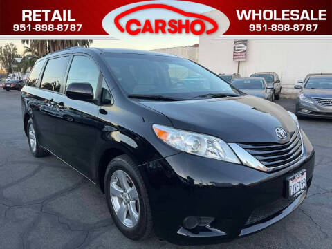 2015 Toyota Sienna for sale at Car SHO in Corona CA