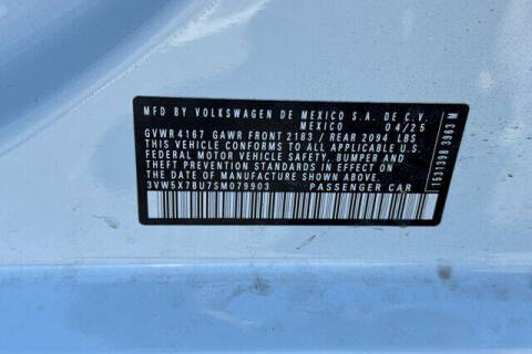 2025 Volkswagen Jetta S