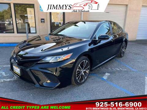 2018 Toyota Camry for sale at JIMMY'S AUTO WHOLESALE in Brentwood CA