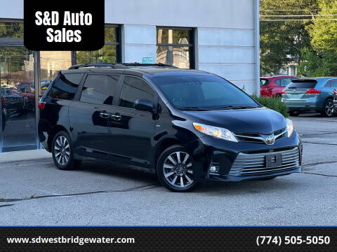 2018 Toyota Sienna for sale at S&D Auto Sales in West Bridgewater MA