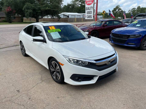 2018 Honda Civic for sale at VSA MotorCars in Cypress TX