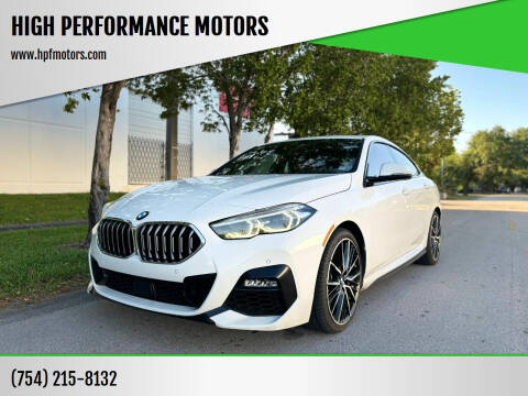2020 BMW 2 Series for sale at HIGH PERFORMANCE MOTORS in Hollywood FL