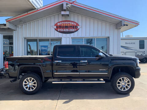 2017 GMC Sierra 1500 for sale at Motorsports Unlimited in McAlester OK