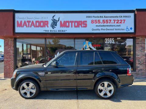2012 Land Rover Range Rover Sport for sale at Matador Motors in Sacramento CA