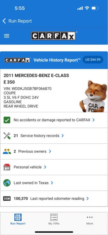 2011 Mercedes-Benz E-Class E 350