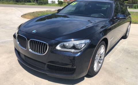 2015 BMW 7 Series for sale at County Line Car Sales Inc. in Delco NC