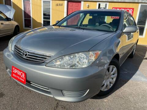 2005 Toyota Camry for sale at Superior Auto Sales, LLC in Wheat Ridge CO