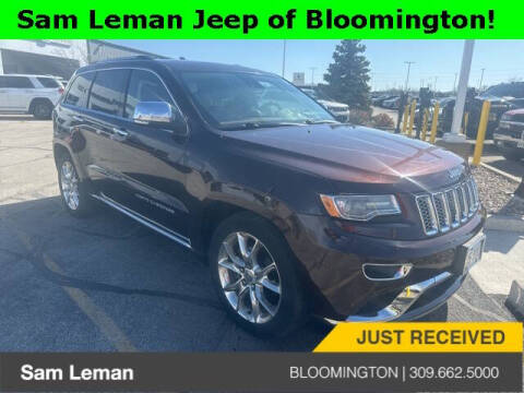 2015 Jeep Grand Cherokee for sale at Sam Leman CDJR Bloomington in Bloomington IL
