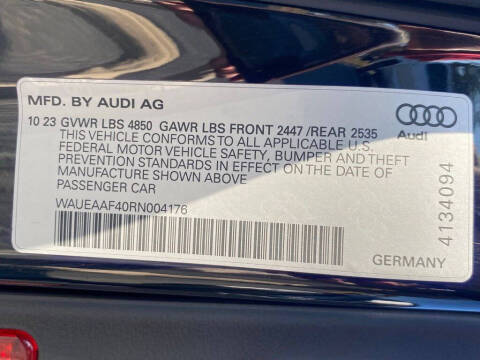 2024 Audi A4 quattro S line Prem Plus 45 TFSI