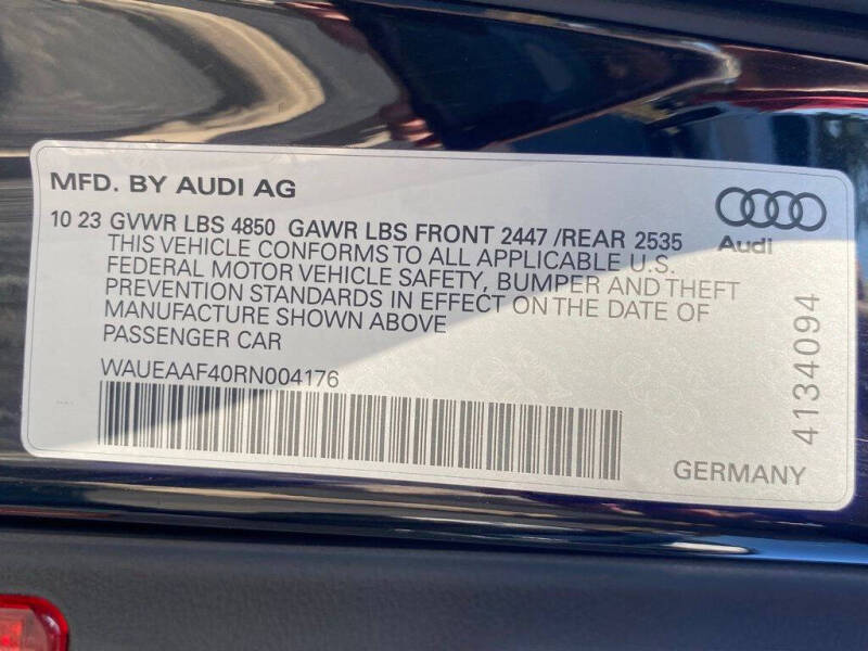 2024 Audi A4 quattro S line Prem Plus 45 TFSI