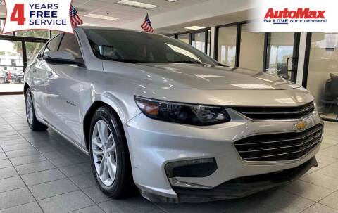 2016 Chevrolet Malibu for sale at Auto Max in Hollywood FL