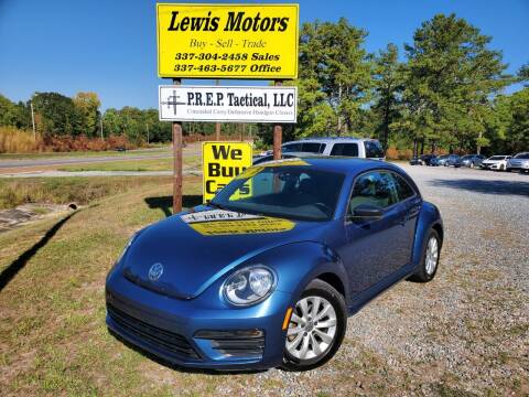 2017 Volkswagen Beetle for sale at Lewis Motors LLC in Deridder LA