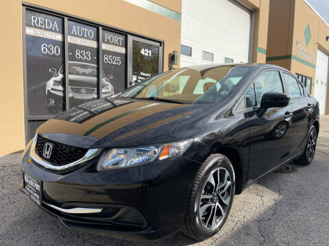 2014 Honda Civic for sale at REDA AUTO PORT INC in Villa Park IL