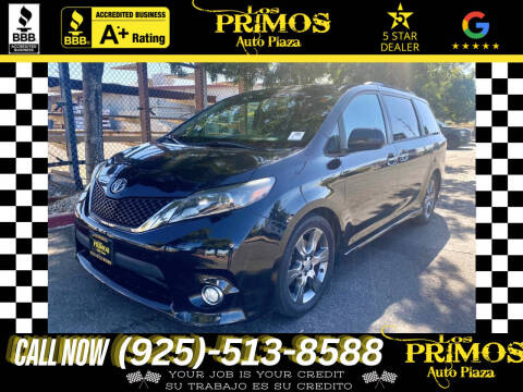 2015 Toyota Sienna for sale at Los Primos Auto Plaza in Brentwood CA