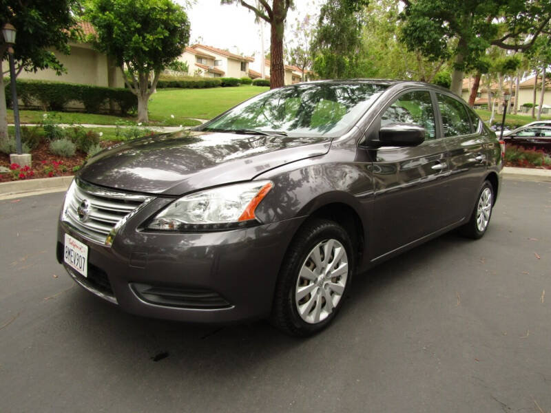 2015 Nissan Sentra for sale at E MOTORCARS in Fullerton CA