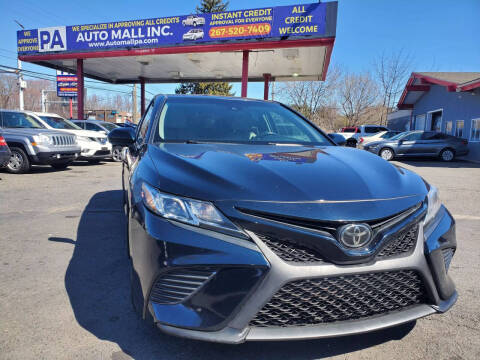 2018 Toyota Camry for sale at PA Auto Mall Inc in Bensalem PA