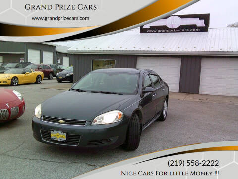 2011 Chevrolet Impala for sale at Grand Prize Cars in Cedar Lake IN