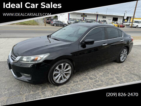 2014 Honda Accord for sale at Ideal Car Sales in Los Banos CA