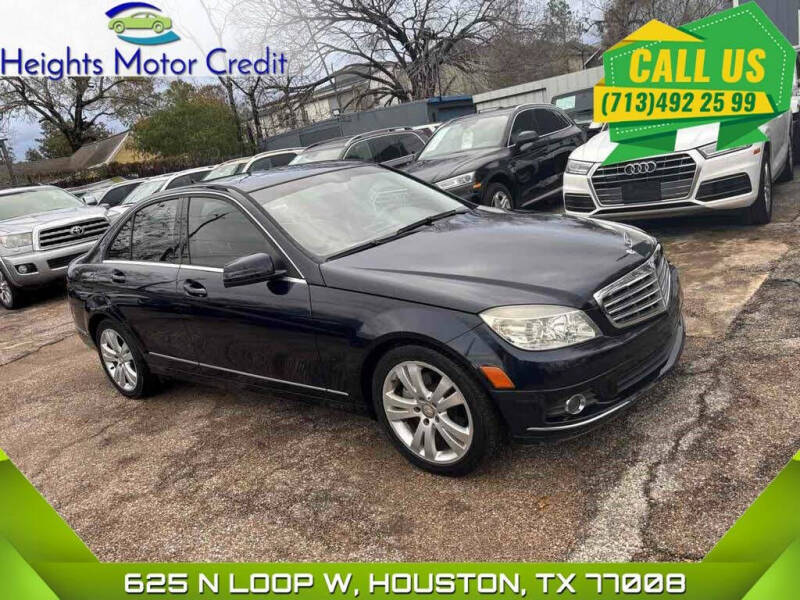 2010 Mercedes-Benz C-Class for sale at Heights Motor Credit in Houston TX