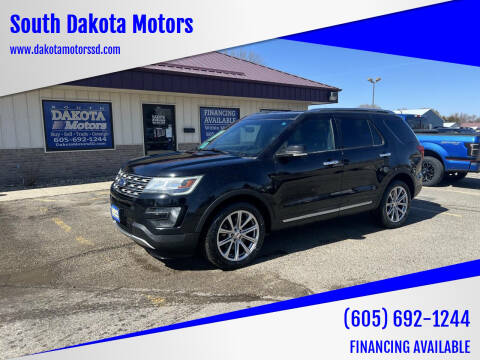 2016 Ford Explorer for sale at South Dakota Motors in Brookings SD