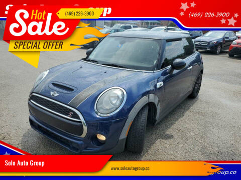 2015 MINI Hardtop 2 Door for sale at Solo Auto Group in Mckinney TX