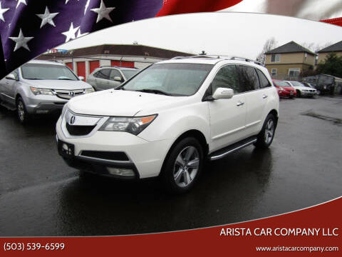 2012 Acura MDX for sale at ARISTA CAR COMPANY LLC in Portland OR