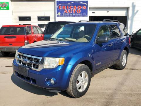 2008 Ford Escape for sale at Ericson Auto in Ankeny IA